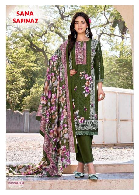 Ganesha sana safinaz vol-11 cotton dress material wholesale price